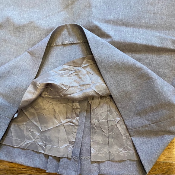 ANTONIO MELANI GRAY CLASSIC PENCIL SKIRT - Picture 5 of 8